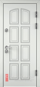 Входные двери МДФ в Волоколамске «Белые двери МДФ»