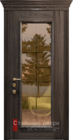 Входные двери МДФ в Волоколамске «Двери МДФ со стеклом»